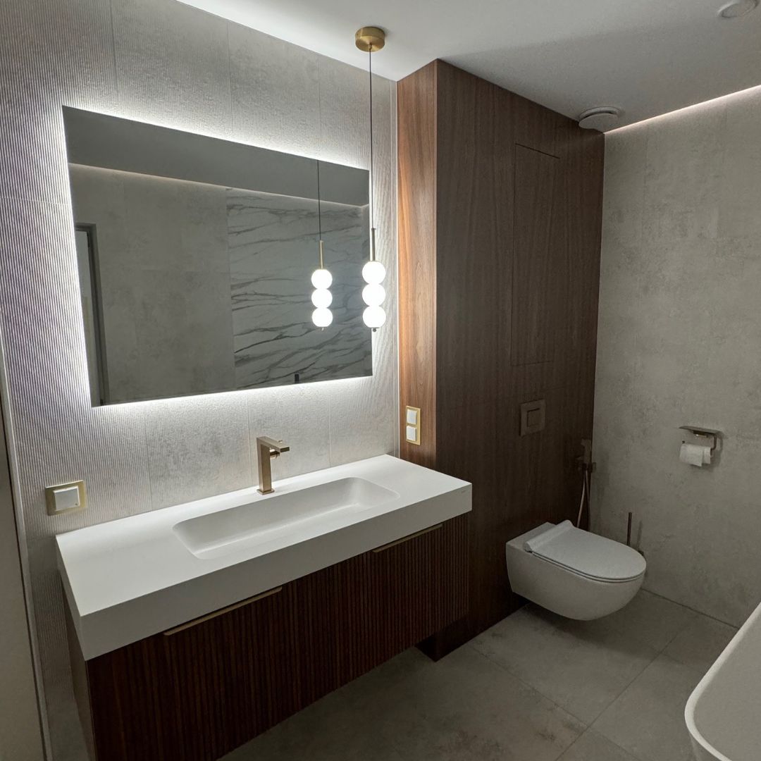 Rectangle LED mirrors with rear lighting 600x900mm