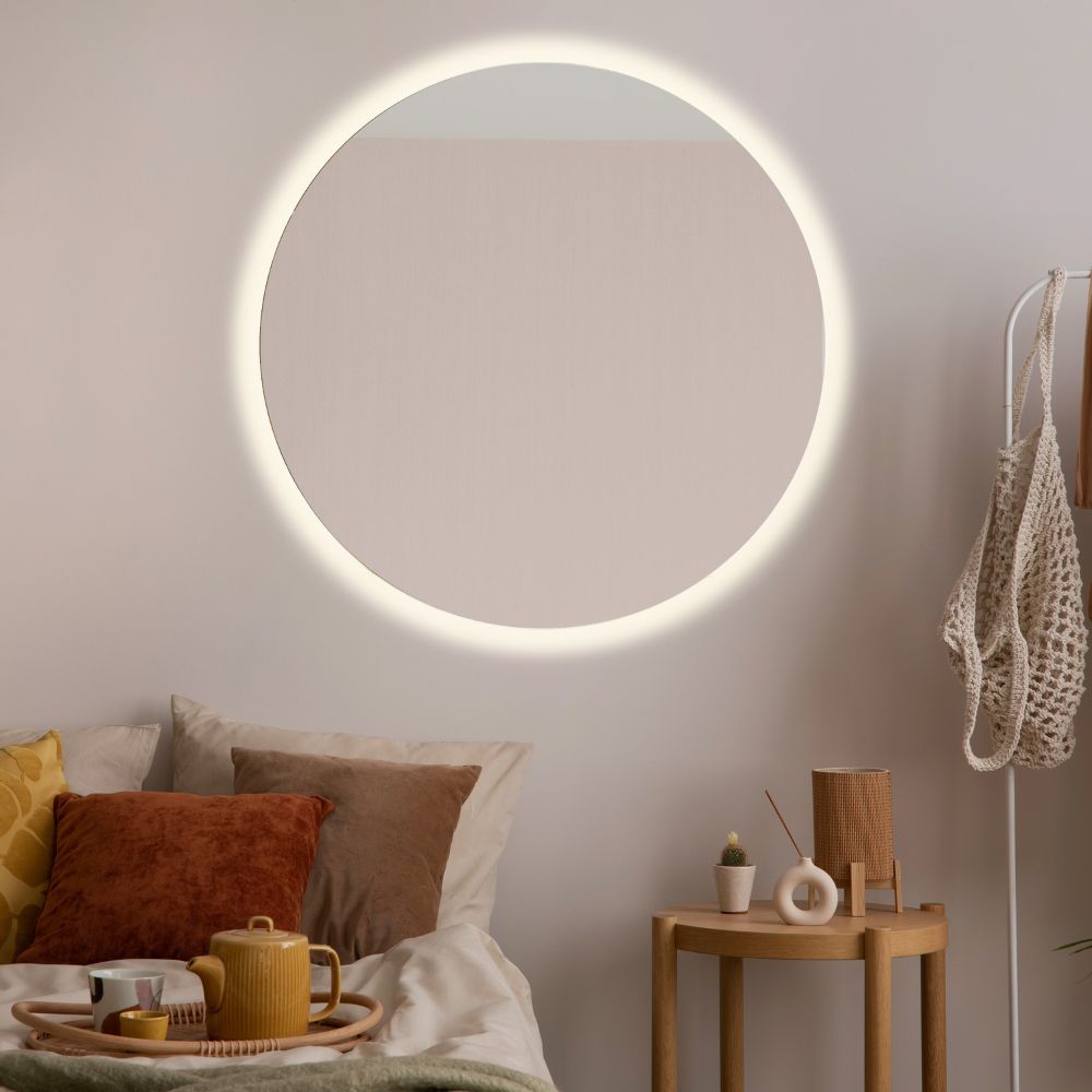 Taustvalgustusega ümmargune LED-peegel Ø 800mm