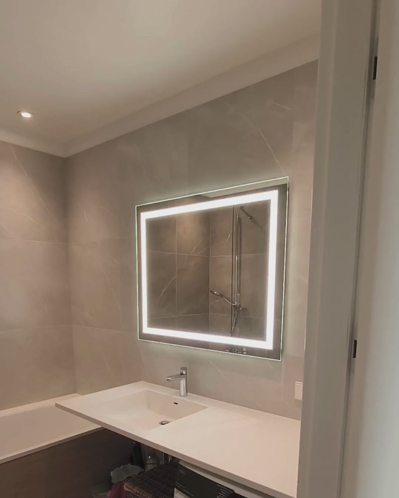 Espejo LED Rectangular con Doble Front Lit 800x1200mm