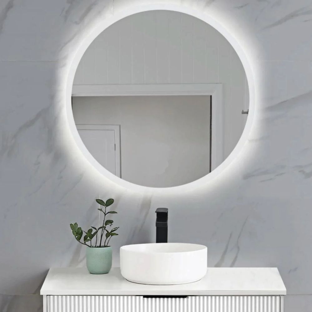 LED Full Length Mirror Wall Mirror Round Corner Macao